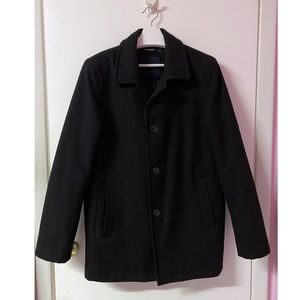 Tommy Hilfiger mens wool blend walking coat